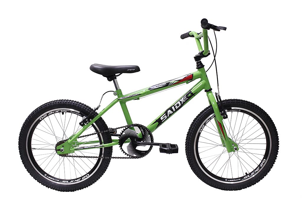 Bicicleta Aro 20 Bmx Cross Freestyle Saidx (Verde) | Amazon.com.br